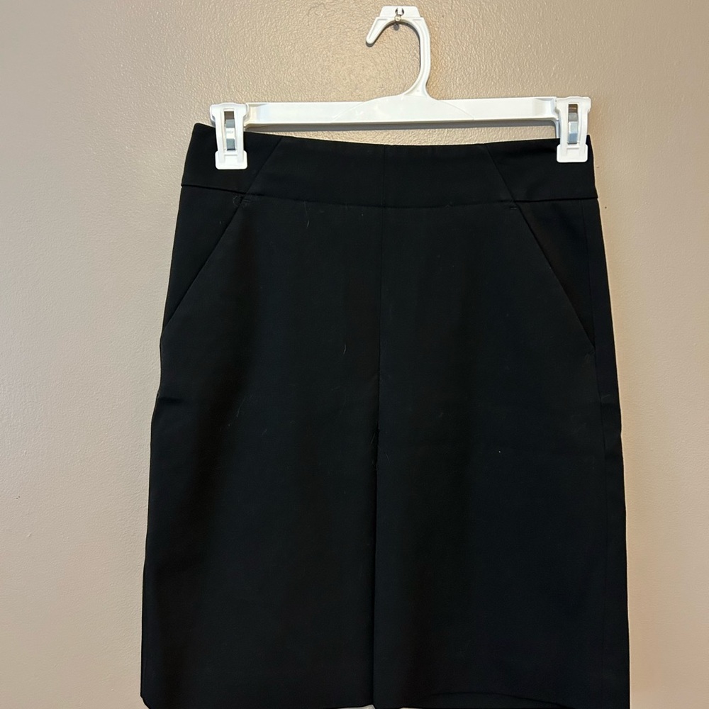 LOFT Black Petite Skirt